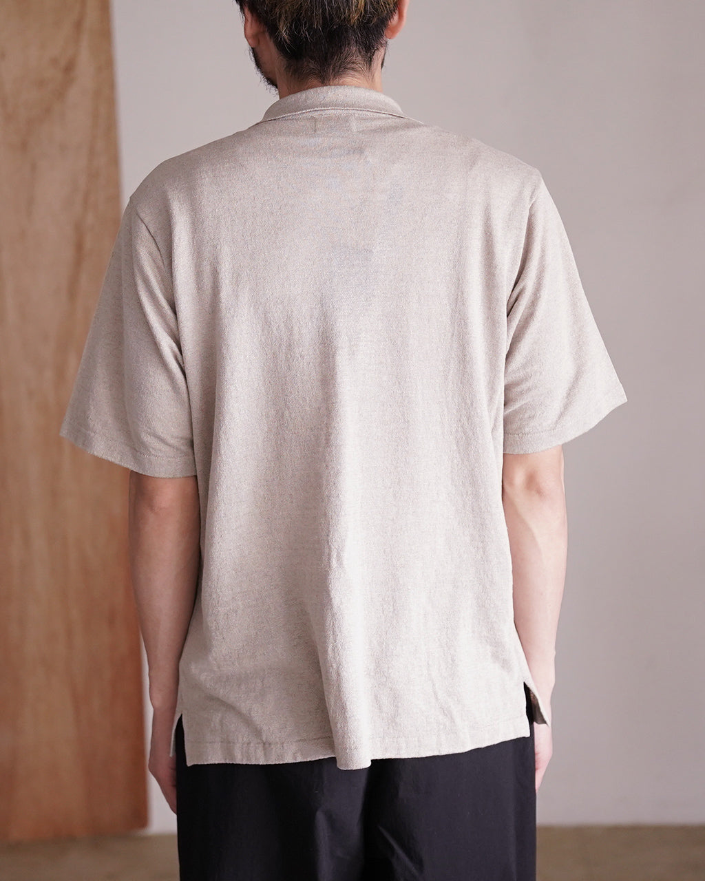 AMA LINEN KNIT SHIRT 95-262-019