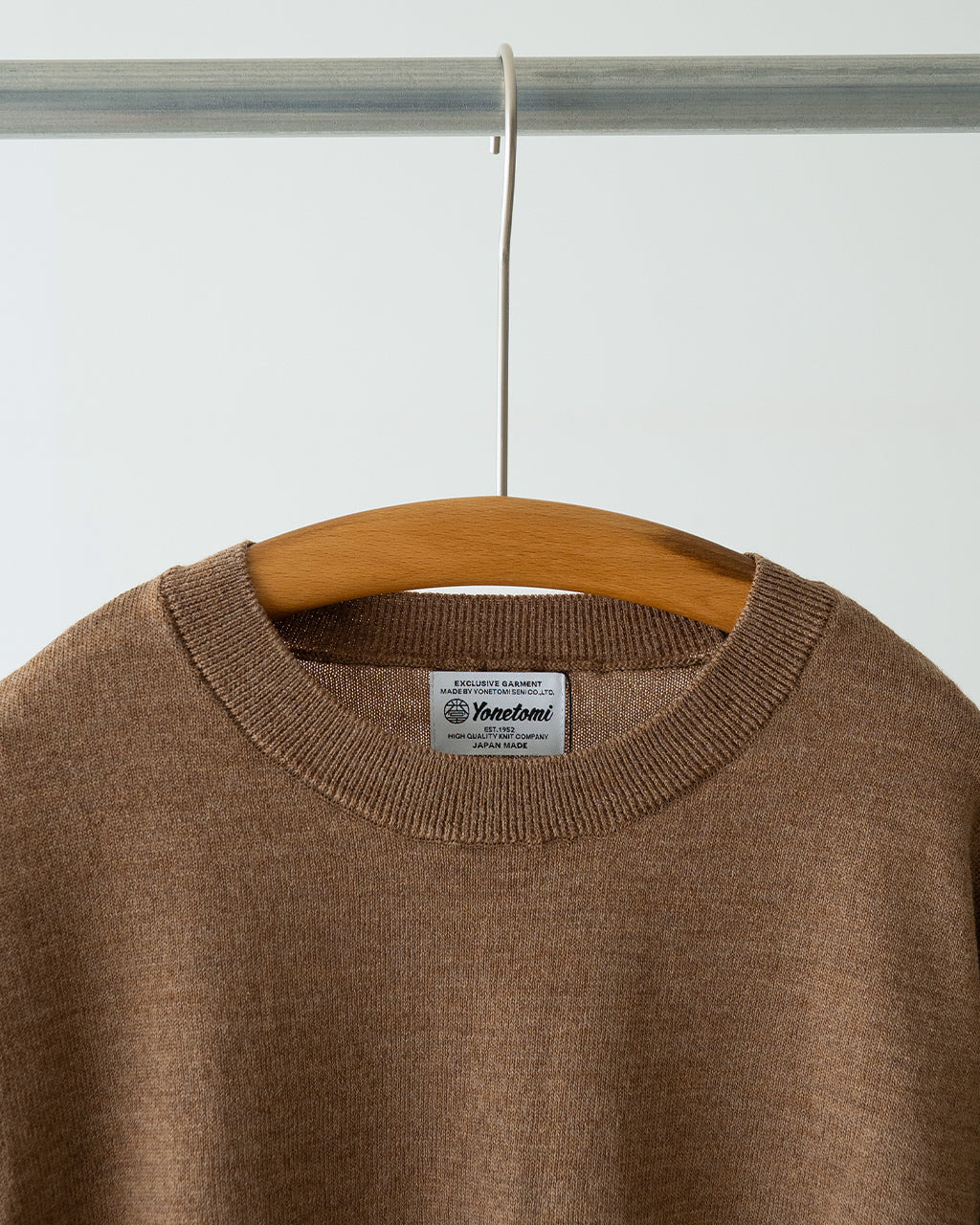HIGH TWIST WOOL KNIT PULLOVER 95-264-005