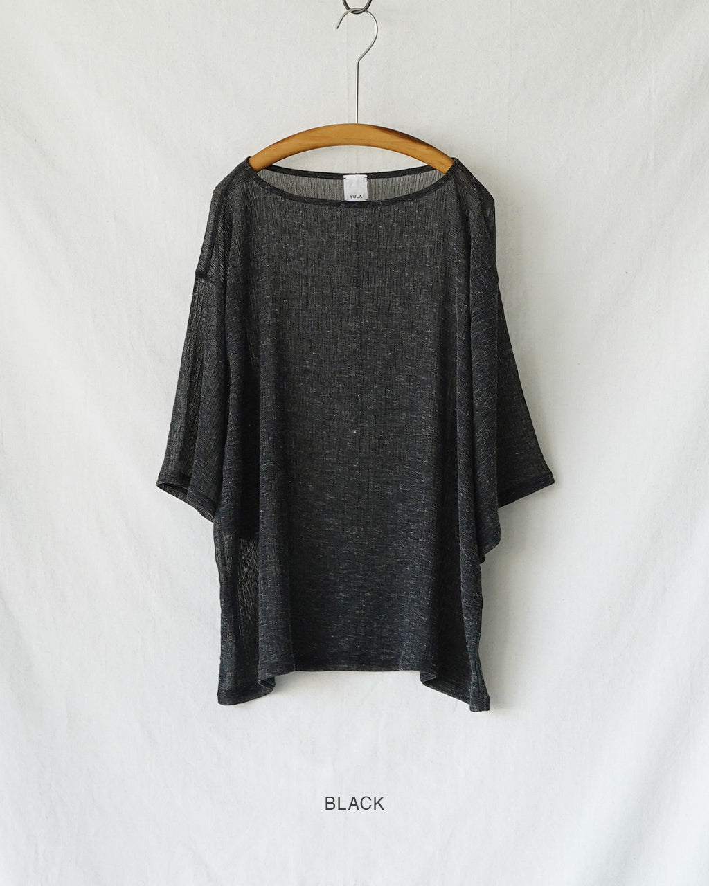 【先行予約】【2026年3月下旬頃入荷予定】LINEN MIX JACQUARD BIG-T YL26-T001