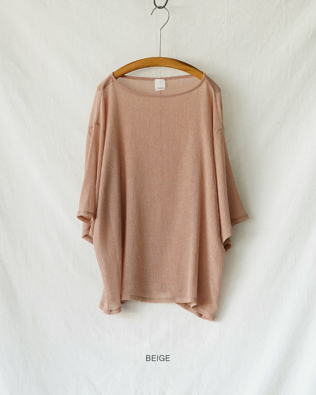 【先行予約】【2026年3月下旬頃入荷予定】LINEN MIX JACQUARD BIG-T YL26-T001