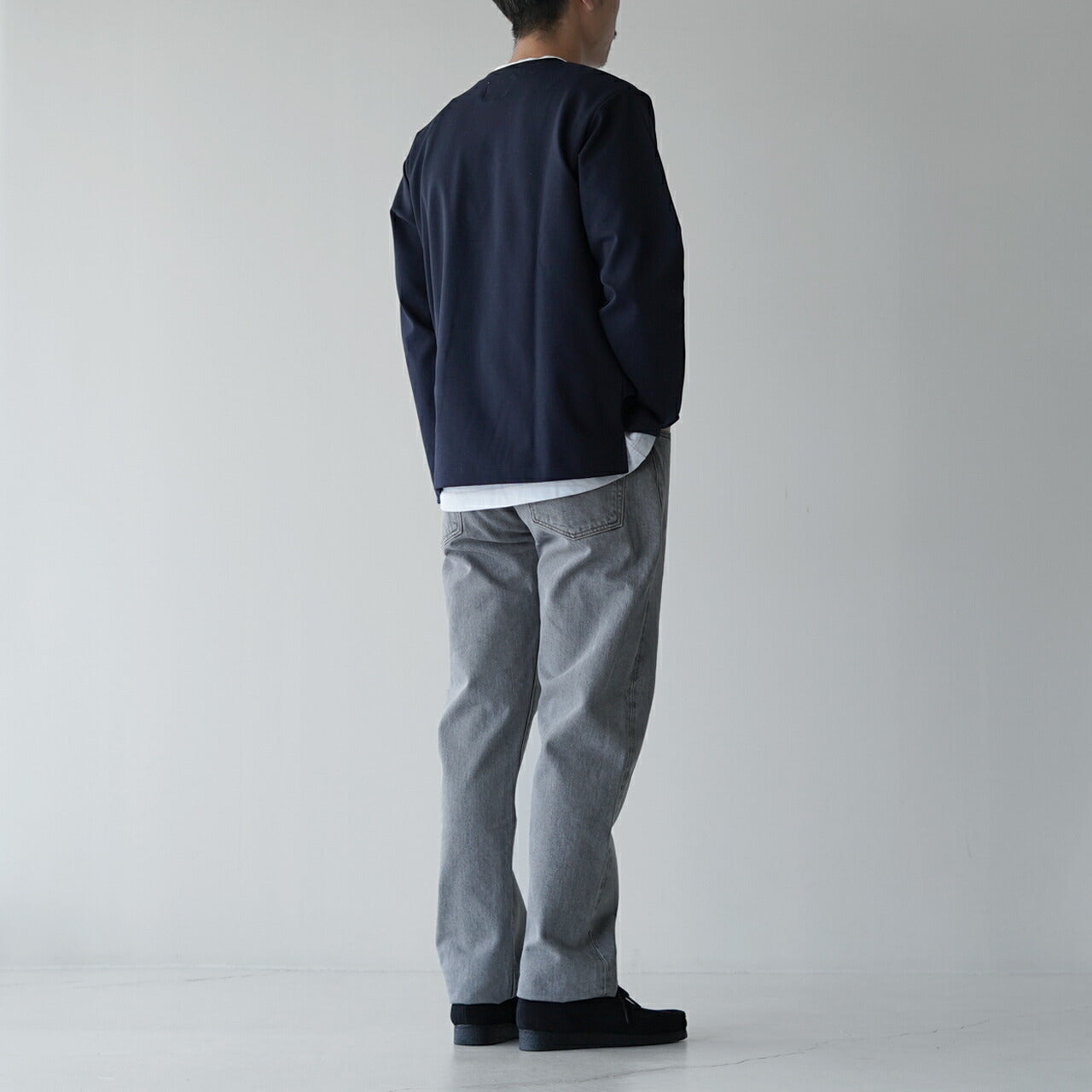【SALE!40%OFF】デニム メンズ ストレート ライトグレー PTM-1STB-LGR 正規取扱店