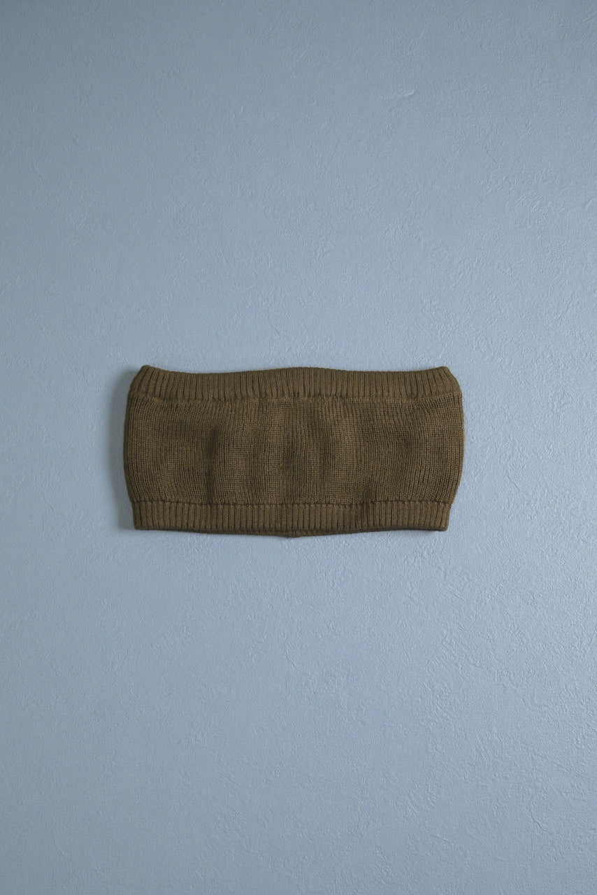 シルク リブ ヘアバンド & ネックウォーマー SILK RIB HEADBAND & NECKWARMER 21818