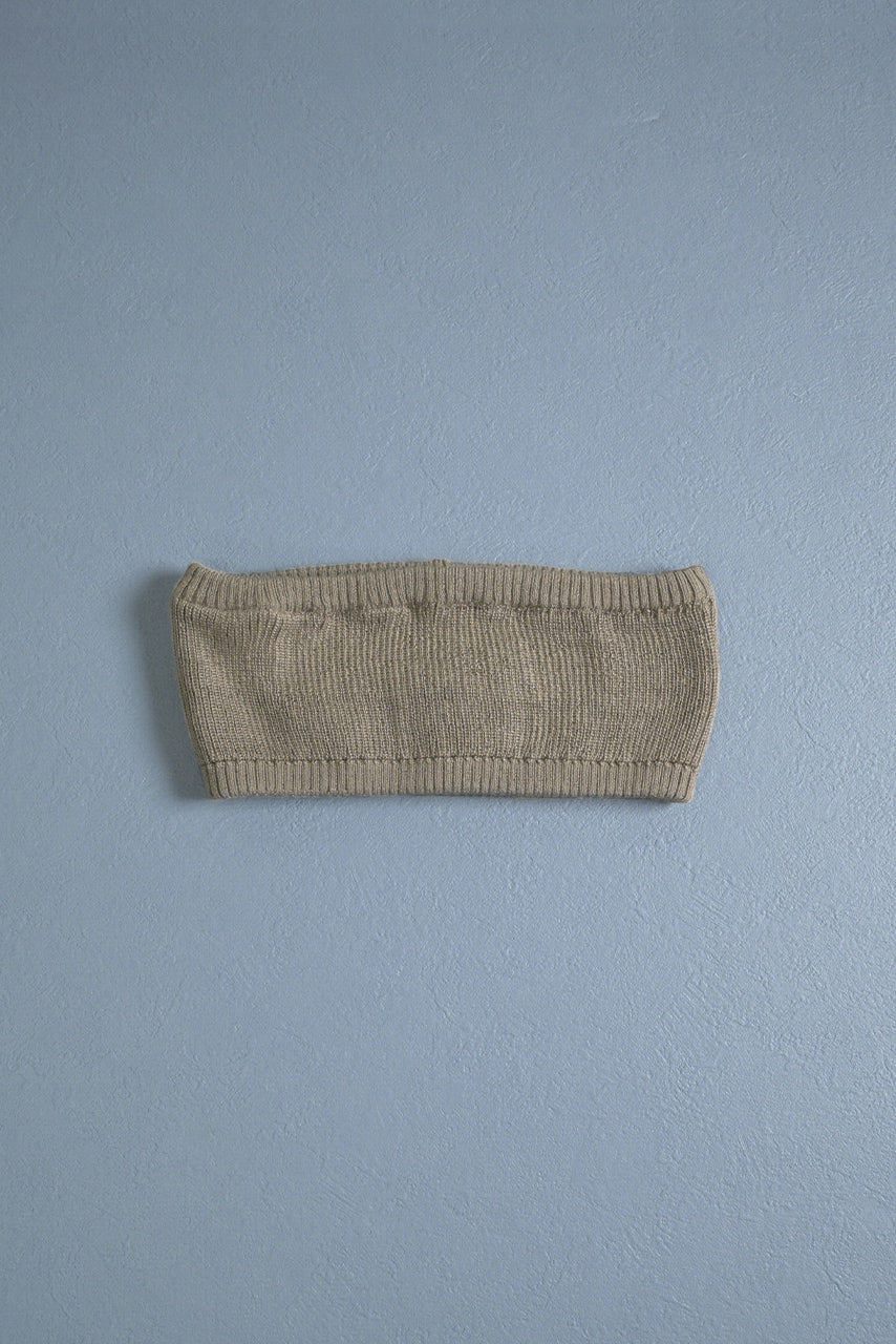 シルク リブ ヘアバンド & ネックウォーマー SILK RIB HEADBAND & NECKWARMER 21818