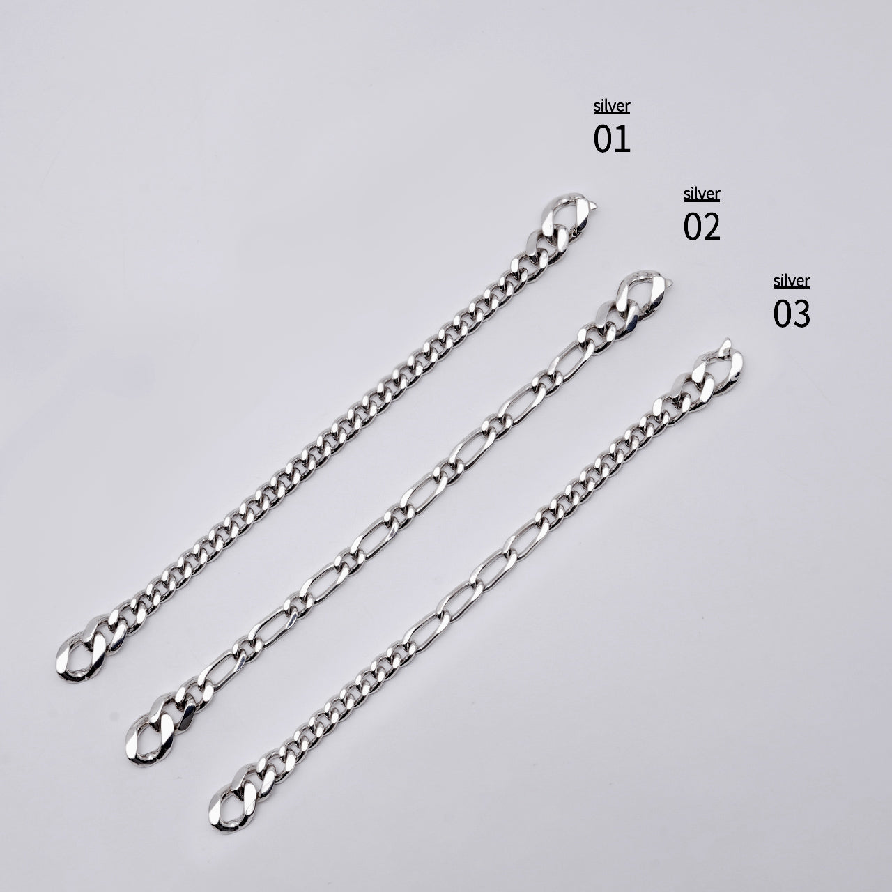 シームレス カーブ リンク ブレス SEAMLESS CURB LINK BRACE シルバー925 アクセサリー 21AW-SCB01 21AW-SCB02 21AW-SCB03