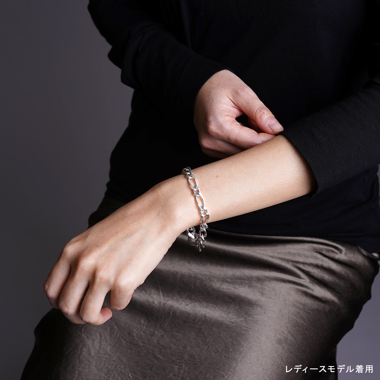 シームレス カーブ リンク ブレス SEAMLESS CURB LINK BRACE シルバー925 アクセサリー 21AW-SCB01 21AW-SCB02 21AW-SCB03