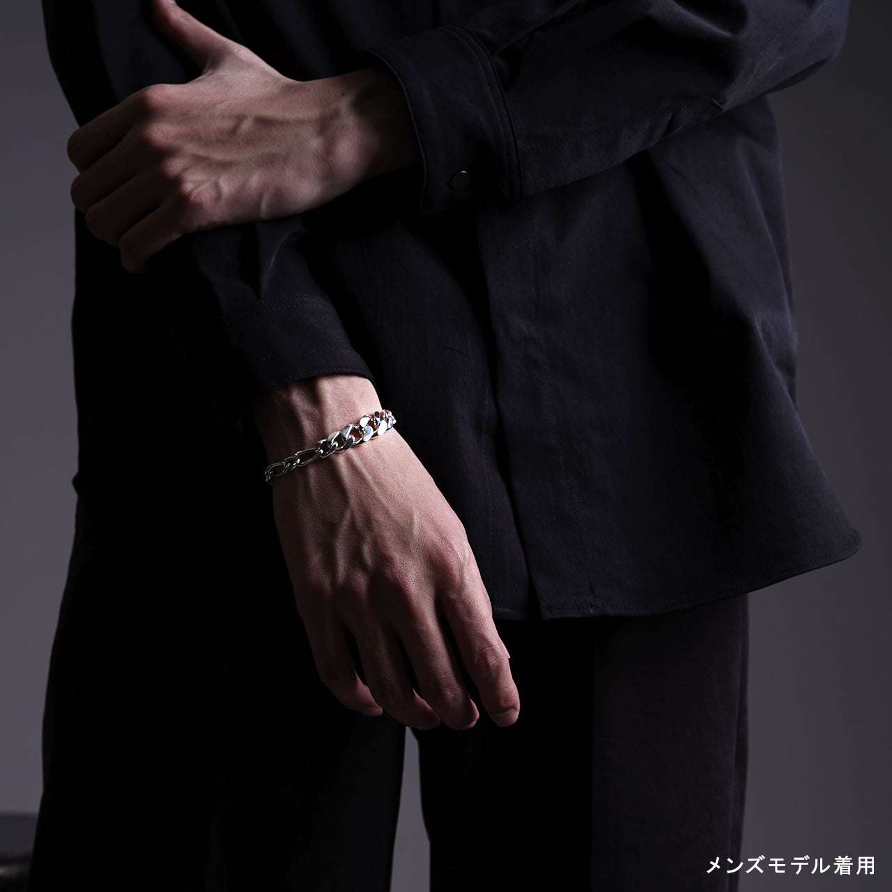 シームレス カーブ リンク ブレス SEAMLESS CURB LINK BRACE シルバー925 アクセサリー 21AW-SCB01 21AW-SCB02 21AW-SCB03
