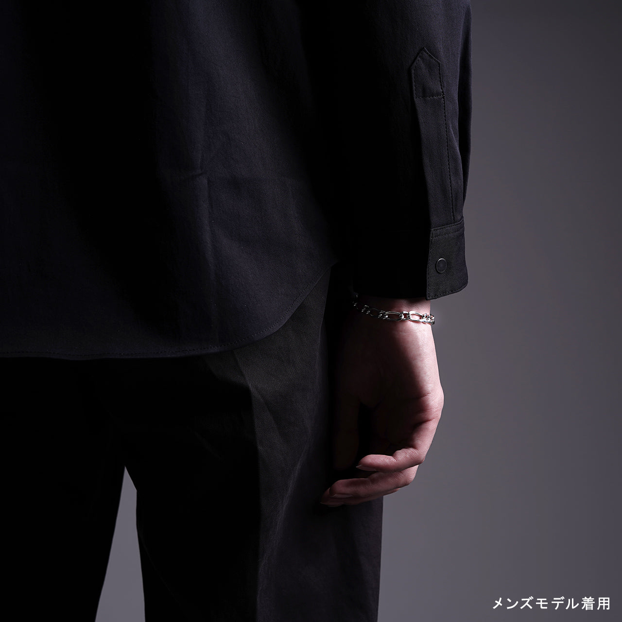 シームレス カーブ リンク ブレス SEAMLESS CURB LINK BRACE シルバー925 アクセサリー 21AW-SCB01 21AW-SCB02 21AW-SCB03