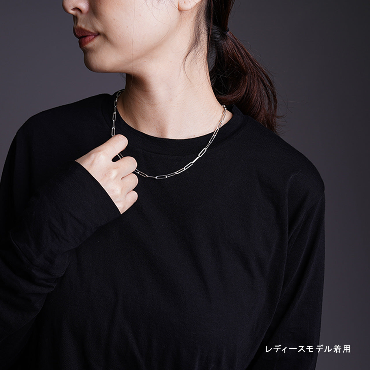 チェーン ネックレス アンカー PC CHAIN NECKLACE ANCHOR 50cm