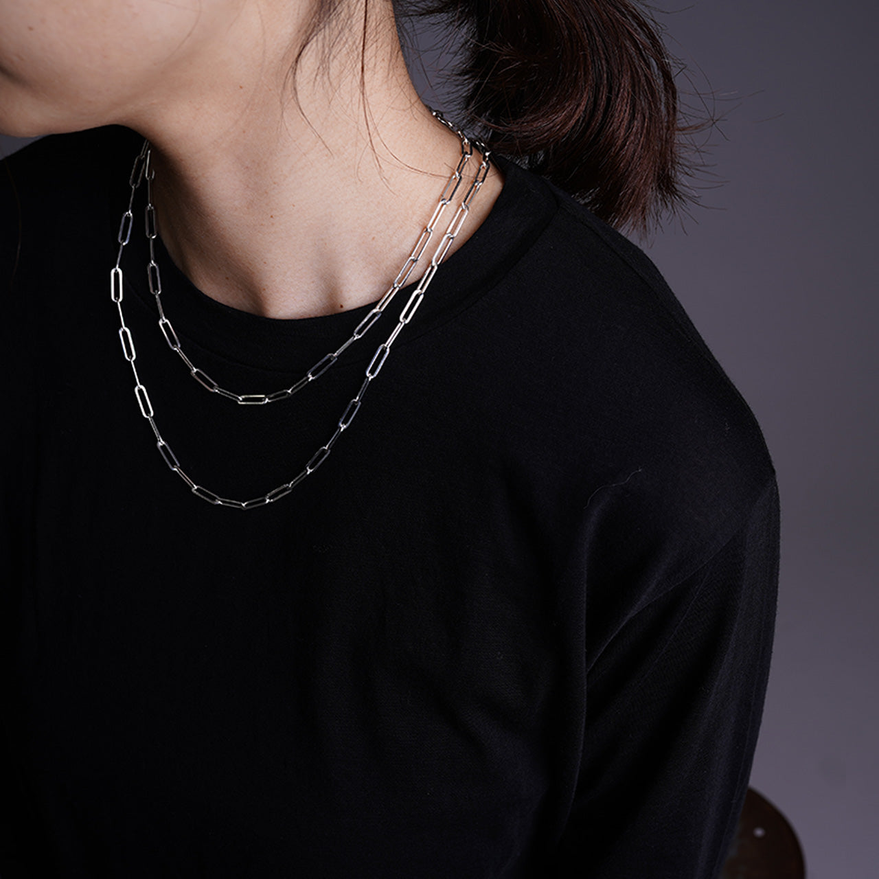 チェーン ネックレス アンカー PC CHAIN NECKLACE ANCHOR 50cm