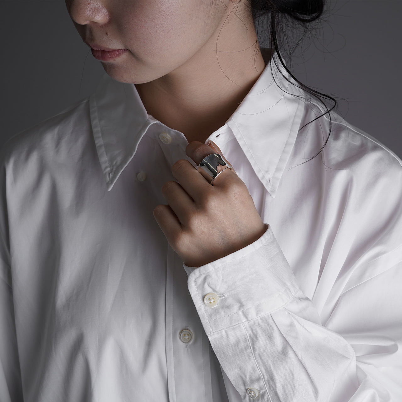 ストリームライン リング STREAMLINE RING (LARGE) シルバー925 指輪 アクセサリー 22AW075