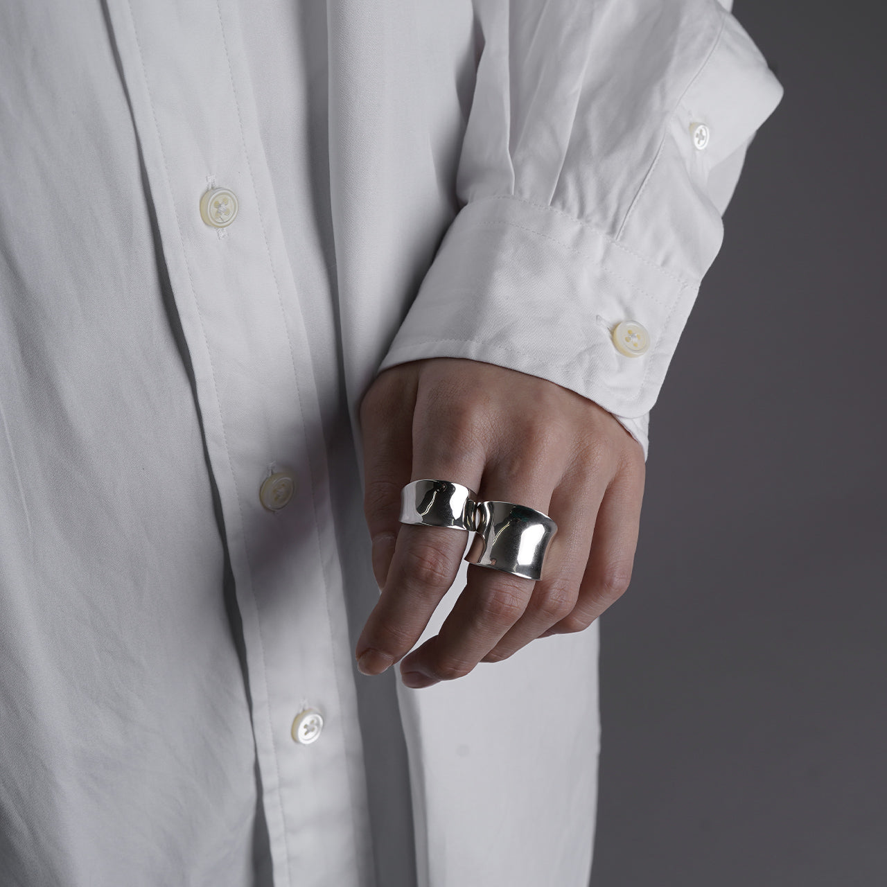 ストリームライン リング STREAMLINE RING (LARGE) シルバー925 指輪 アクセサリー 22AW075