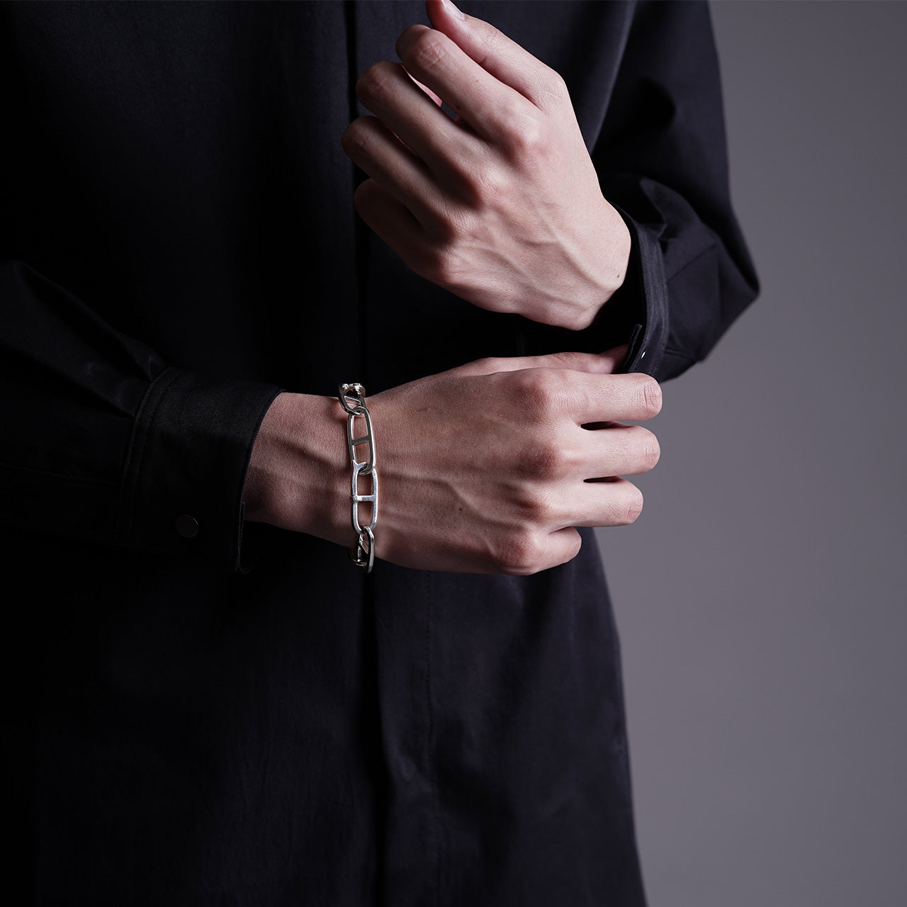 アンカー チェーン ブレスレット ANCHOR CHAIN BRACELET(MEDIUM)