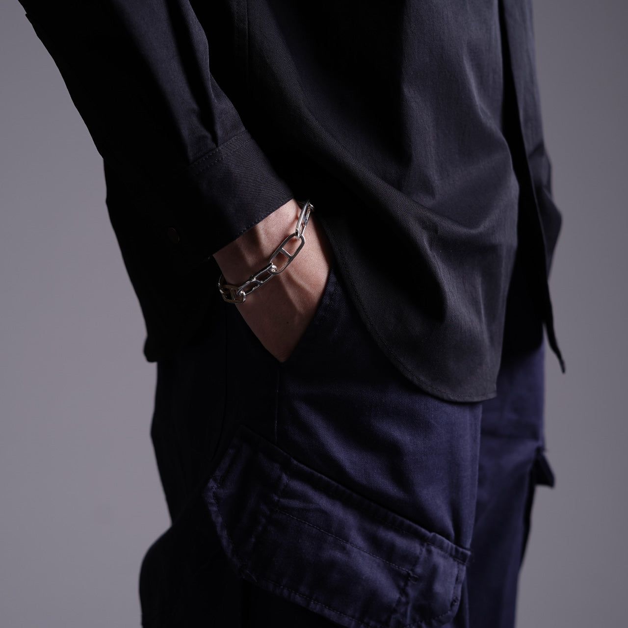 アンカー チェーン ブレスレット ANCHOR CHAIN BRACELET(MEDIUM)