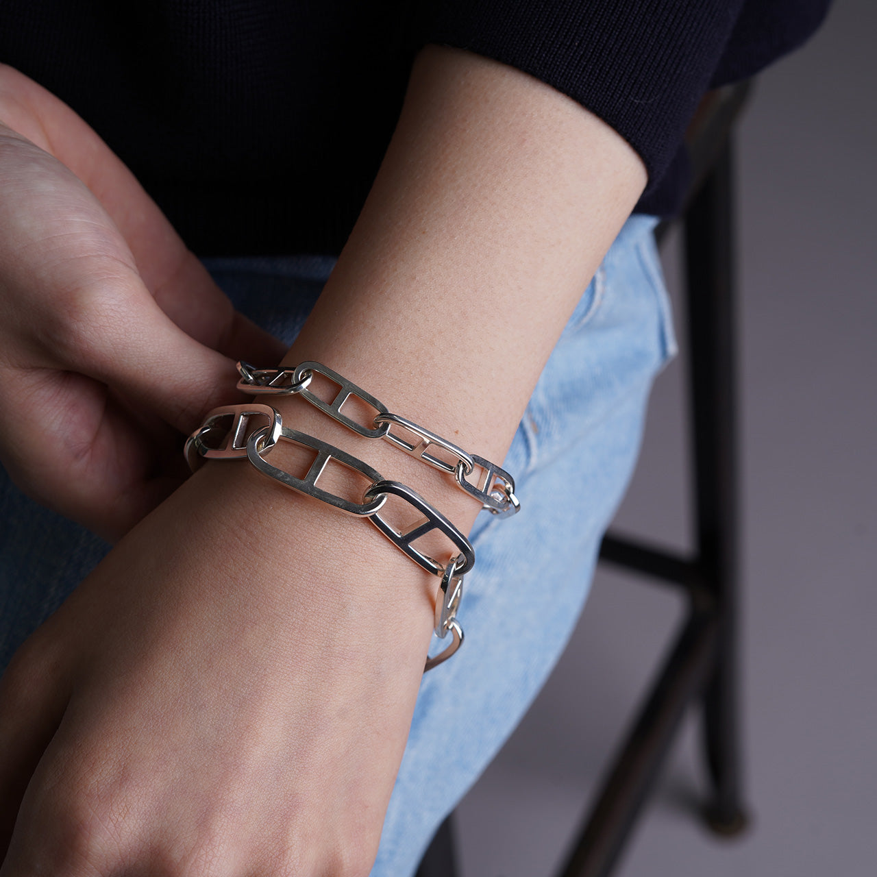 アンカー チェーン ブレスレット ANCHOR CHAIN BRACELET(SMALL)