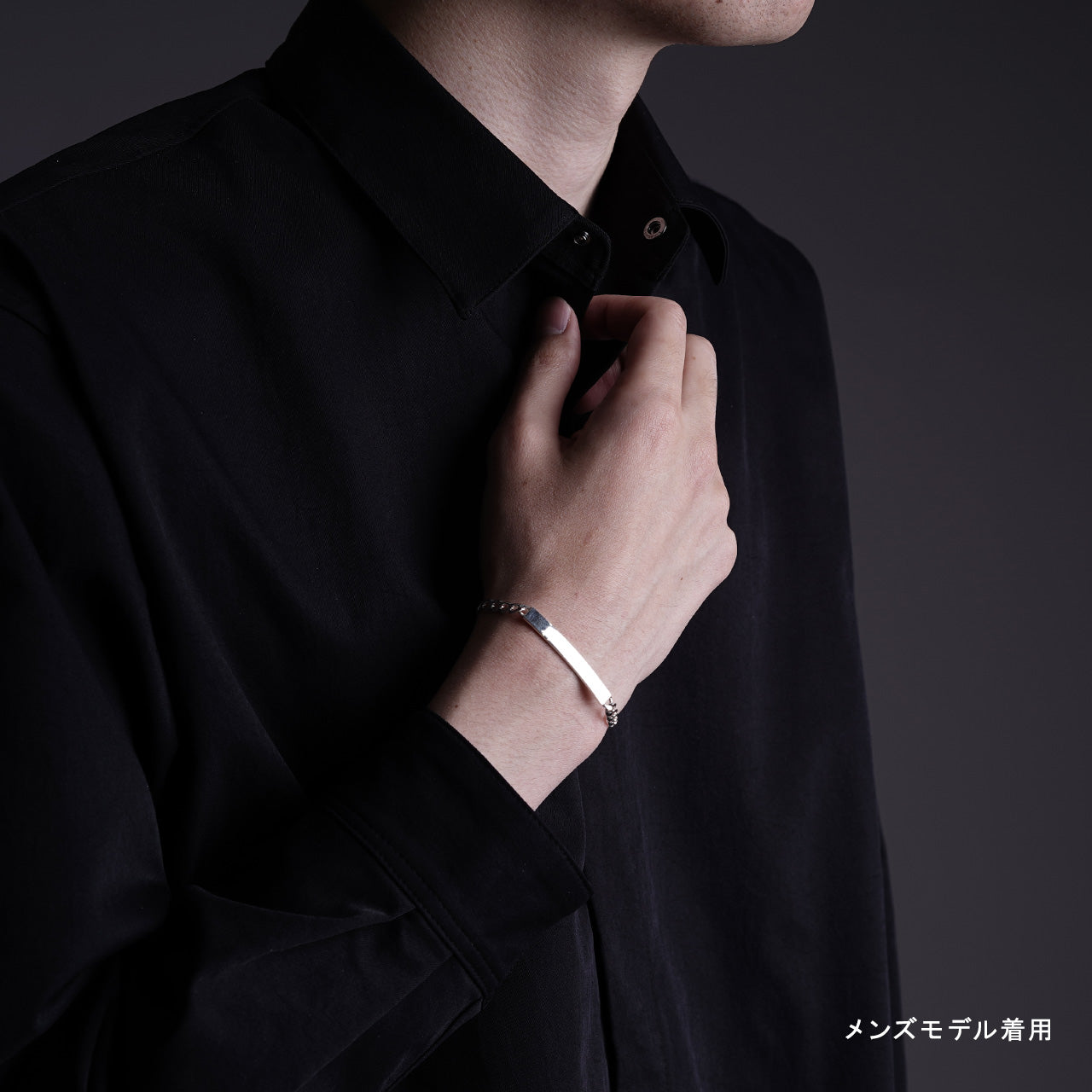 ブレスレット ID Braceret M シルバー925 アクセサリー 22AW022
