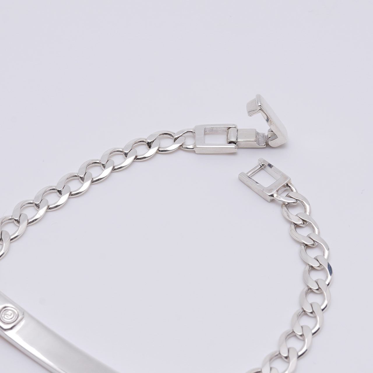 ブレスレット ID BRACERET M 9K ゴールド シルバー925 22AW023G