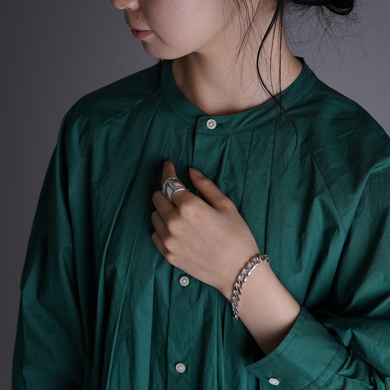 Garden of Eden 가든 오브 에덴 스몰 라이트 커브 체인 브레스 SMALL LIGHT CURB CHAIN BRACE(SV) 실버 925 액세서리 22AW034 【무료우송】