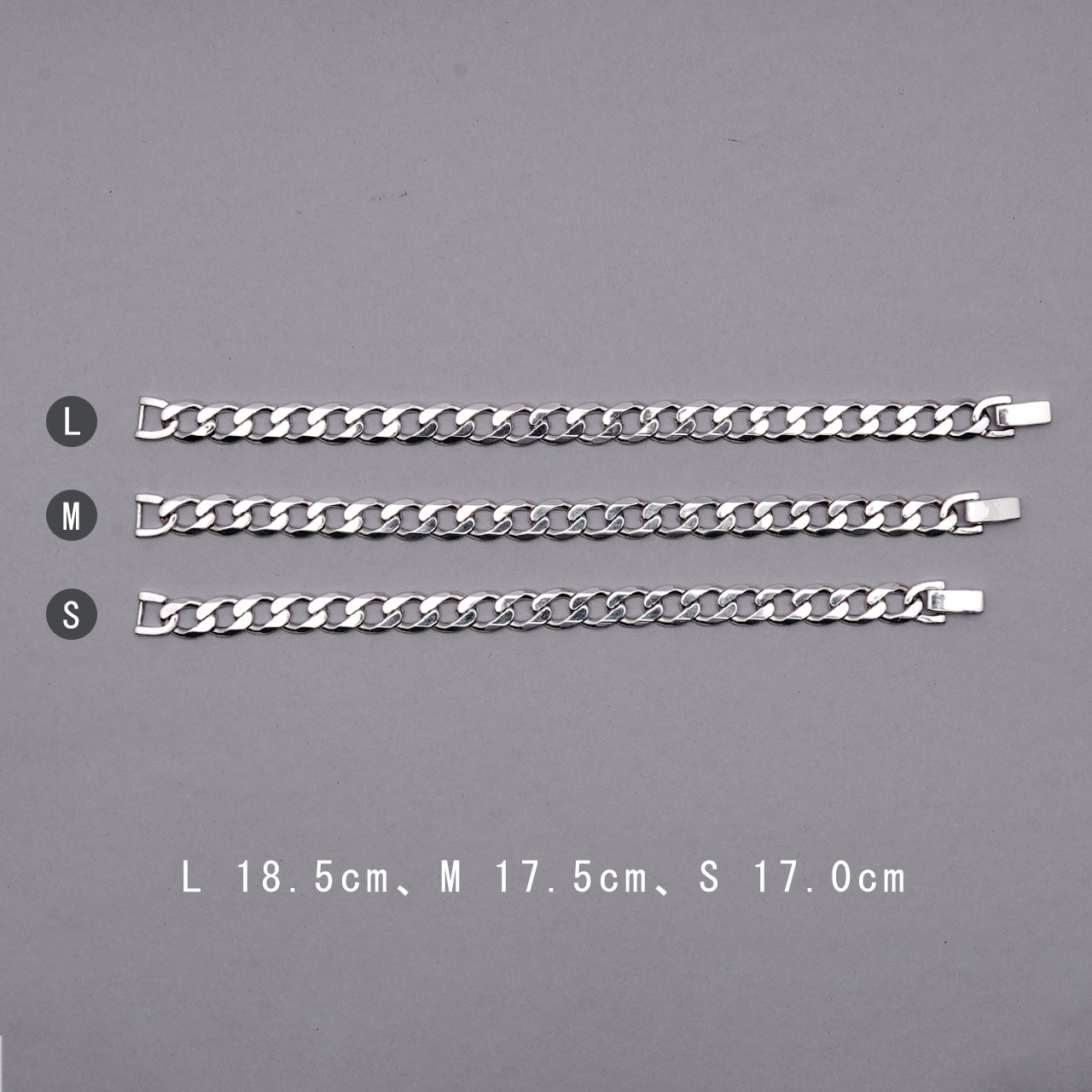 Garden of Eden 가든 오브 에덴 스몰 라이트 커브 체인 브레스 SMALL LIGHT CURB CHAIN BRACE(SV) 실버 925 액세서리 22AW034 【무료우송】
