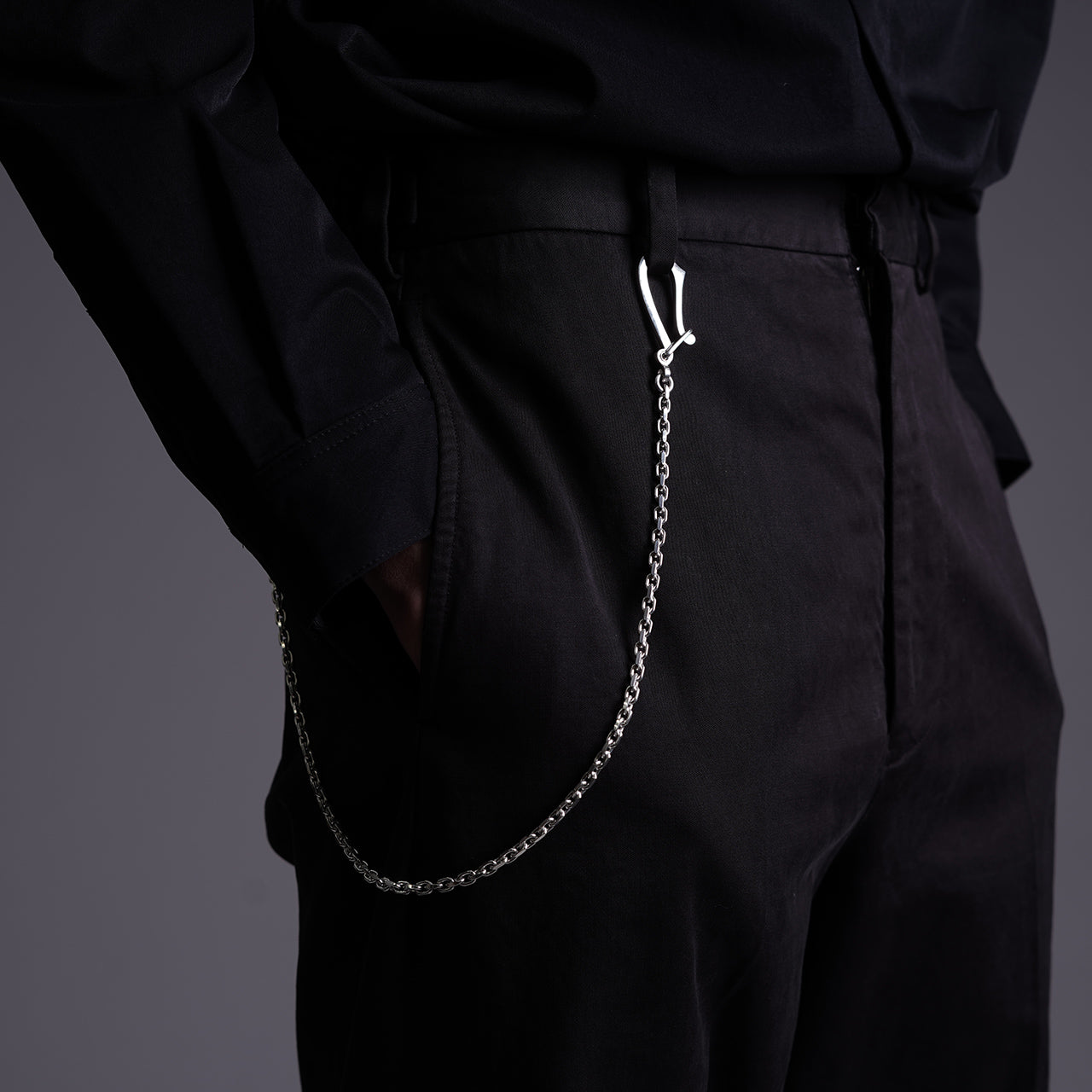 ケーブル ウォレット チェーン CABLE WALLET CHAIN 50cm シルバー925 アクセサリー 22AW072W