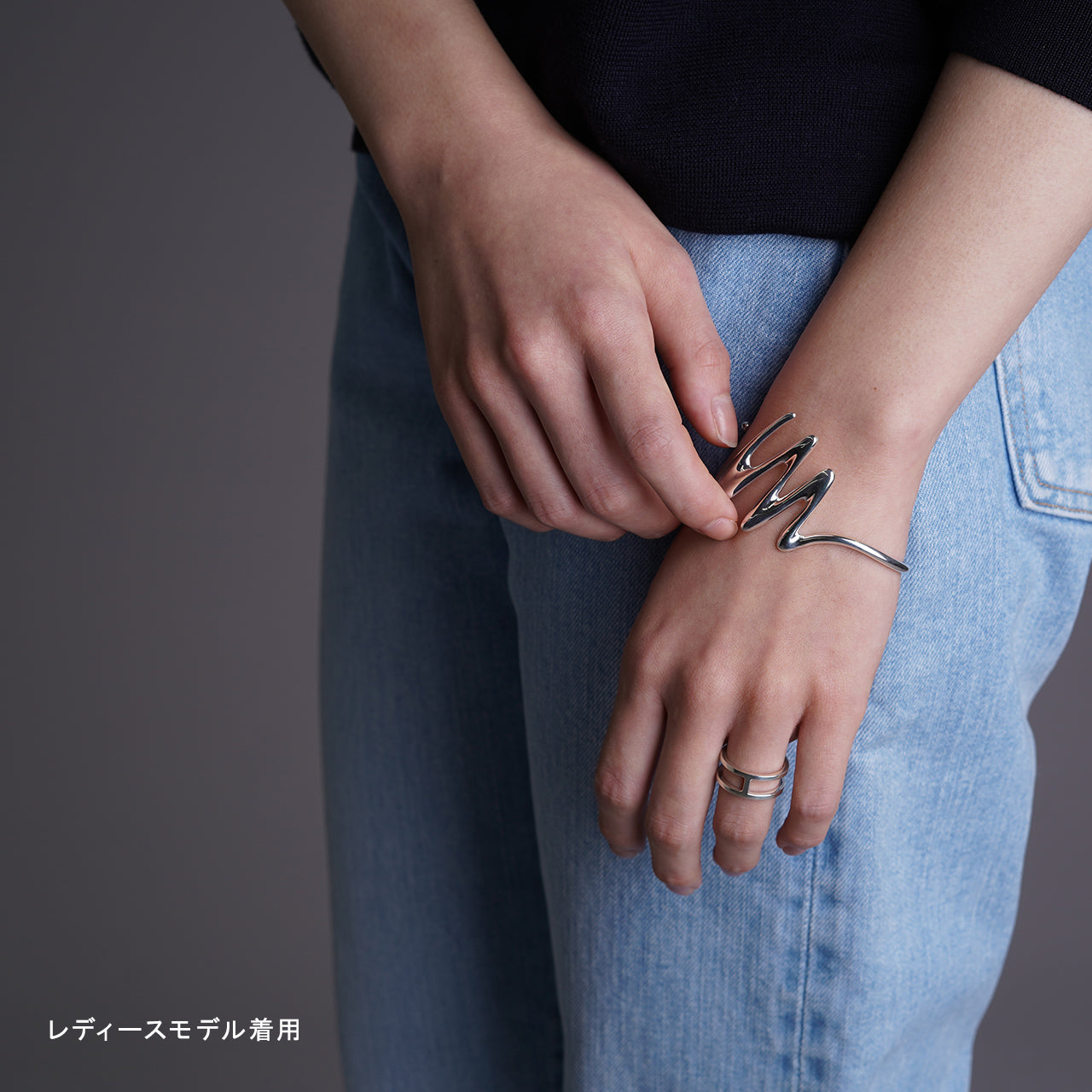 スクリブル バングル SCRIBBLE BANGLE シルバー925 アクセサリー 22SS-011