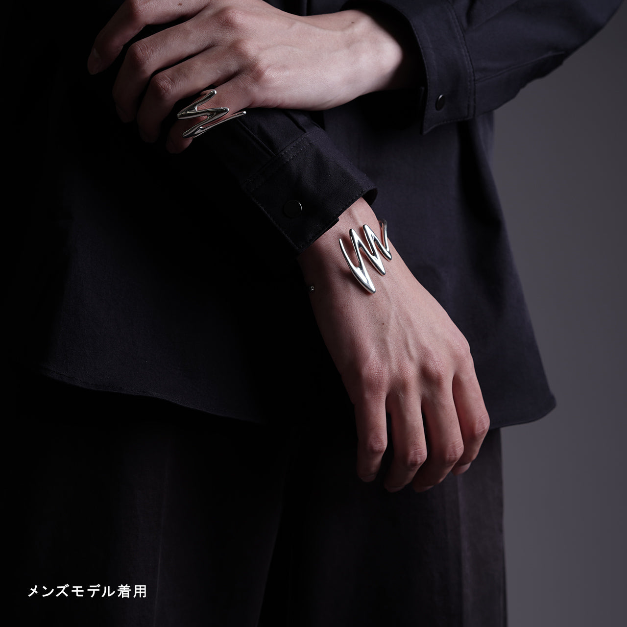 スクリブル バングル SCRIBBLE BANGLE シルバー925 アクセサリー 22SS-011