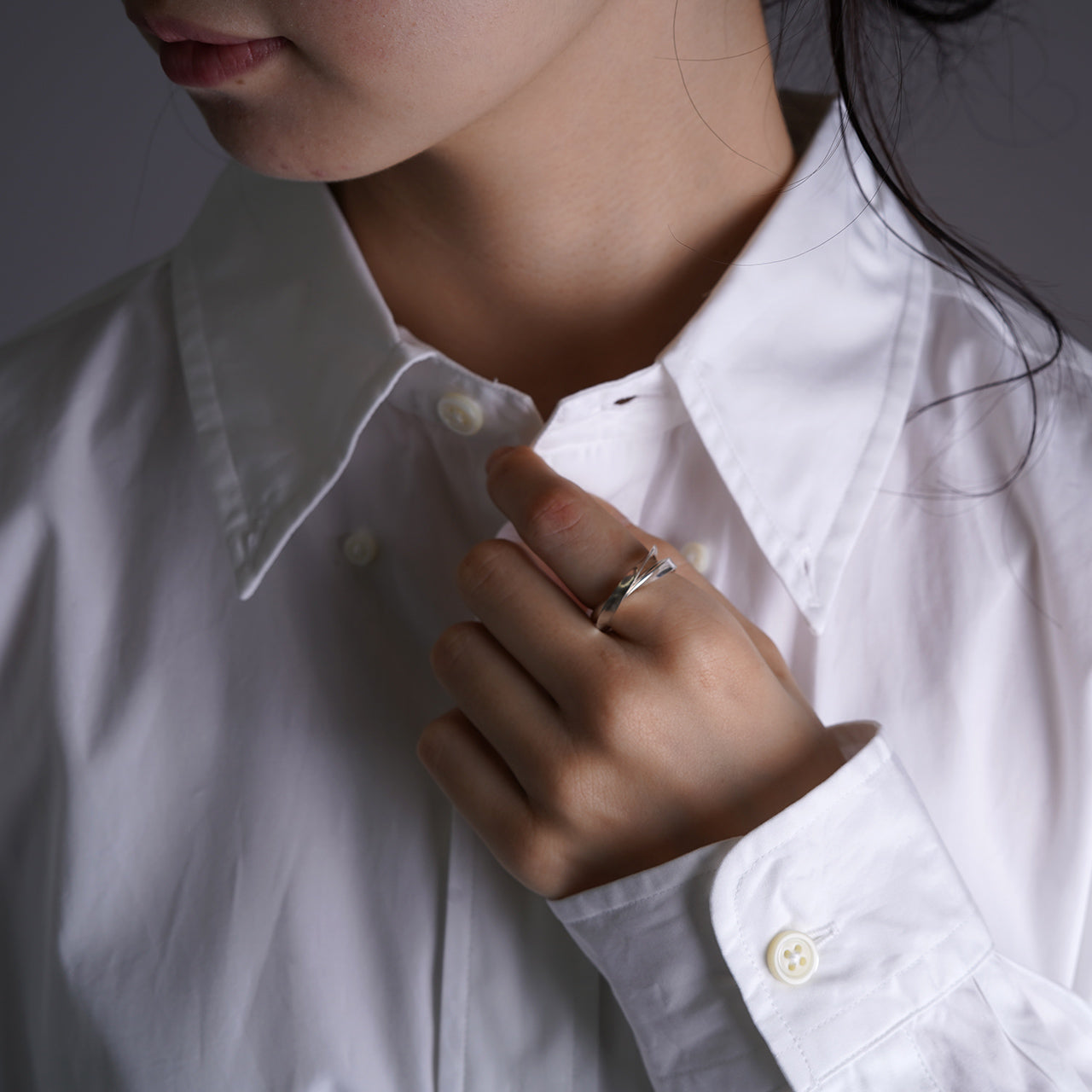 オーバル ギメル リング OVAL GIMMEL RING シルバー925 指輪 23SS037