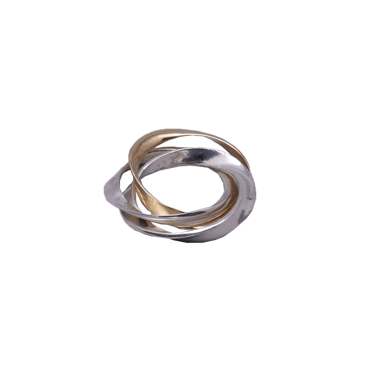 オーバル ギメル リング OVAL GIMMEL RING 18K シルバー925 ゴールド 指輪 アクセサリー 23SS038