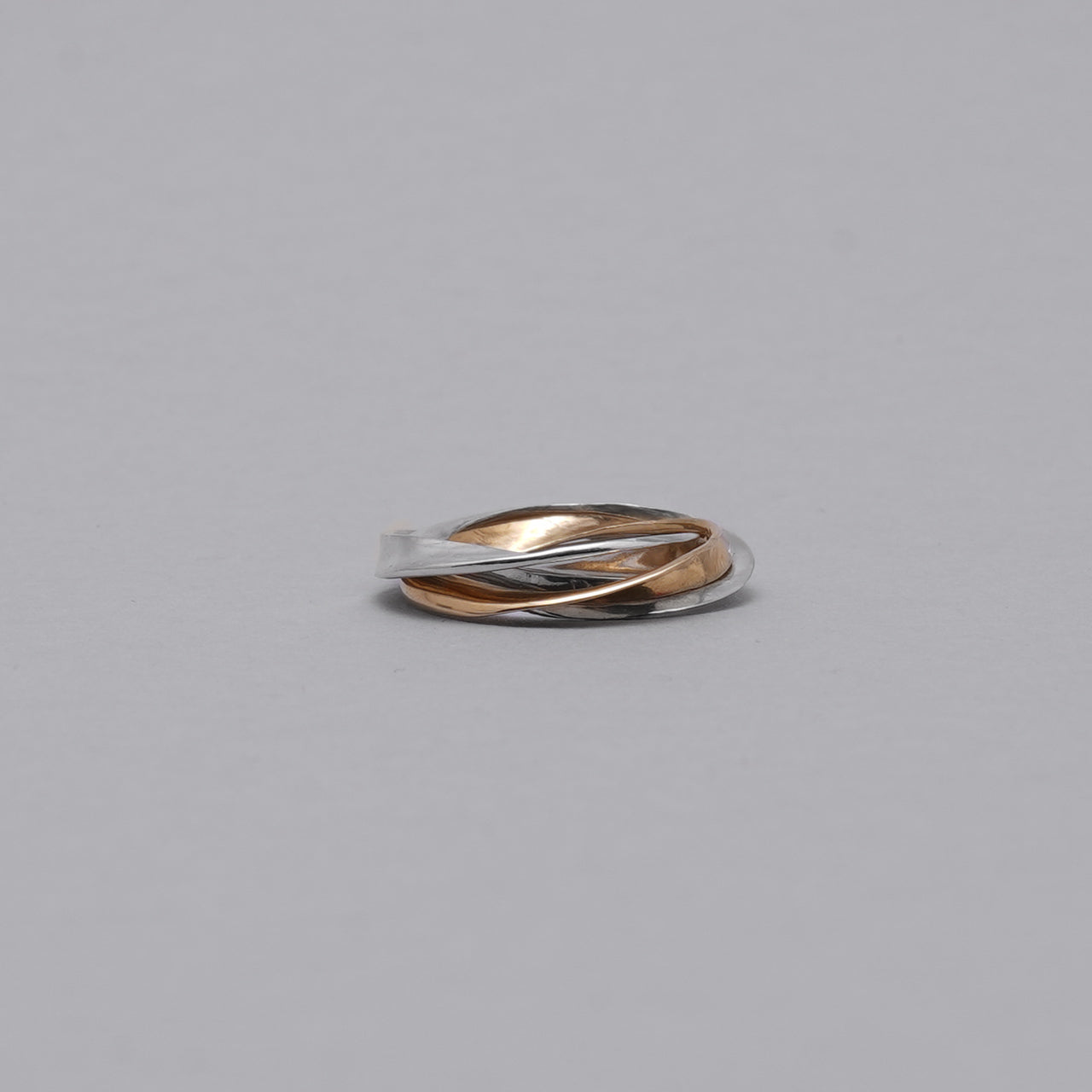 オーバル ギメル リング OVAL GIMMEL RING 18K シルバー925 ゴールド 指輪 アクセサリー 23SS038
