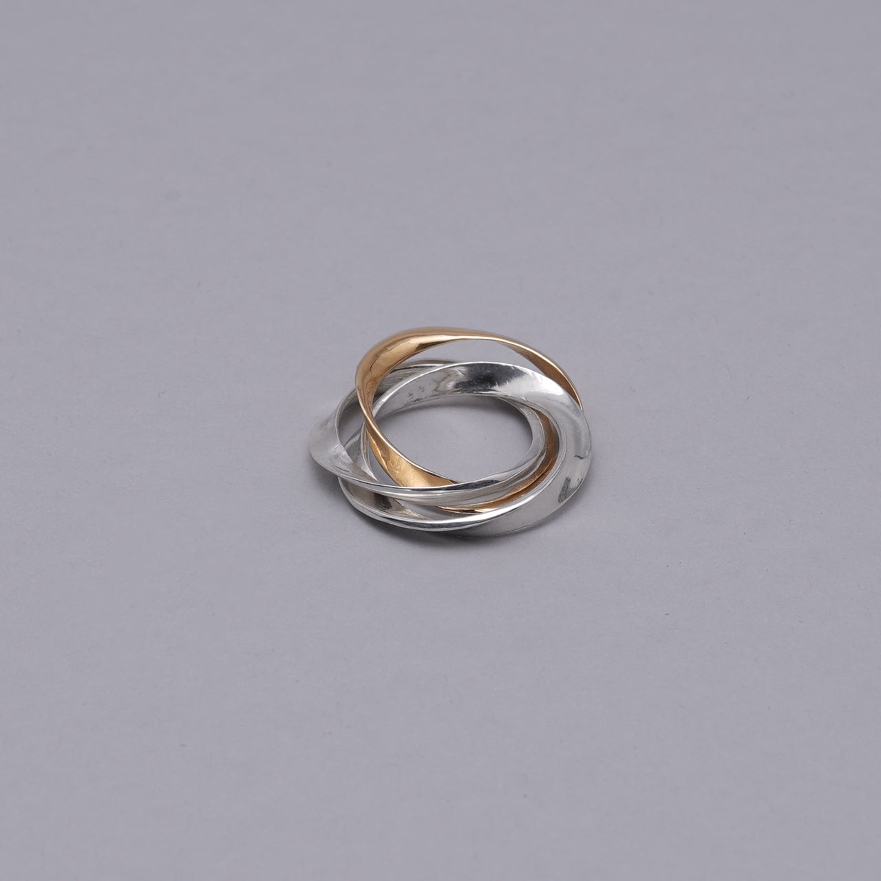 オーバル ギメル リング OVAL GIMMEL RING 18K シルバー925 ゴールド 指輪 アクセサリー 23SS038