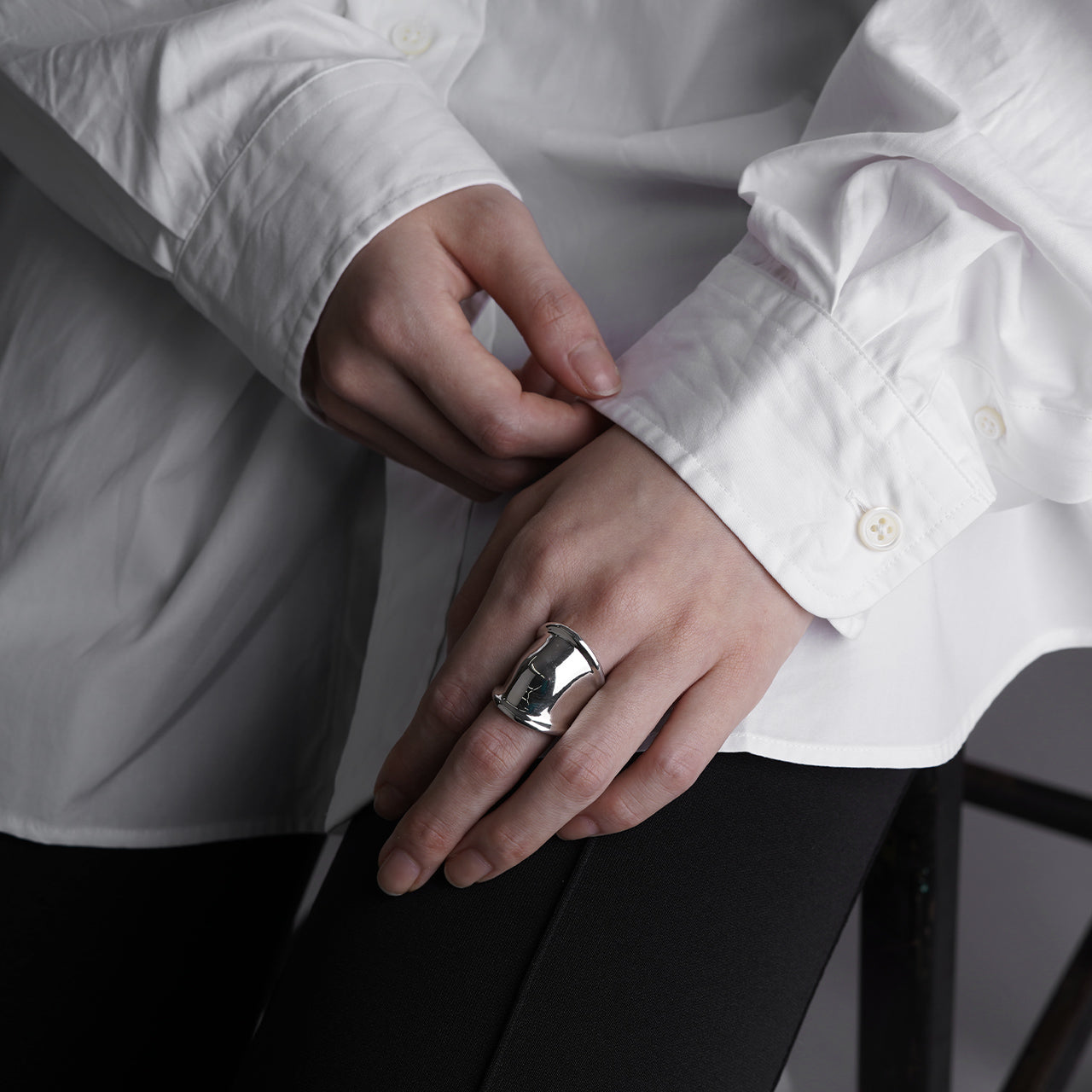 ショパン ライト フィンガー アーマー リング CHOPIN RIGHT FINGER ARMOR RING シルバー925 指輪 23SS068