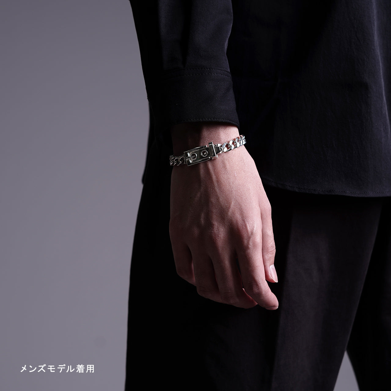 バックル ブレスレット BACKLE BRACELET MEDIUM シルバー925 アクセサリー ED-VG17-BB09