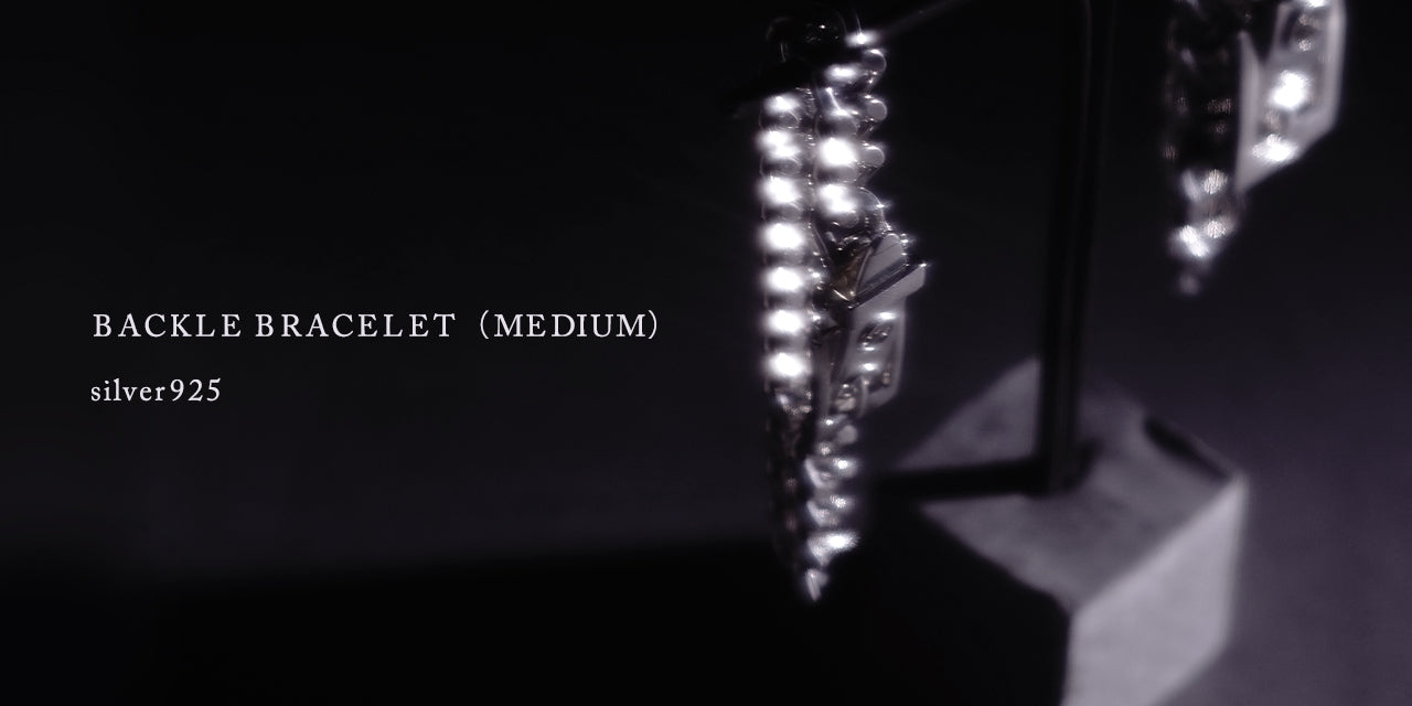 バックル ブレスレット BACKLE BRACELET LARGE シルバー925 アクセサリー ED-VG17-BB10