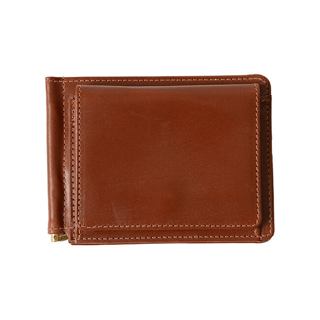マネークリップ MONEY CLIP WITH POCKET 小銭入れ付き 財布 グレンロイヤル 【送料無料】【クーポン対象外】 ギフト