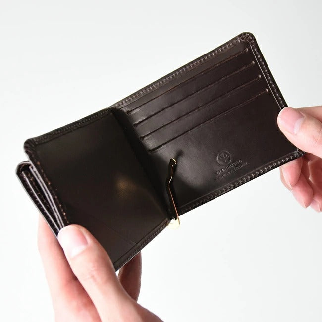 マネークリップ MONEY CLIP WITH POCKET 小銭入れ付き 財布 グレンロイヤル 【送料無料】【クーポン対象外】 ギフト