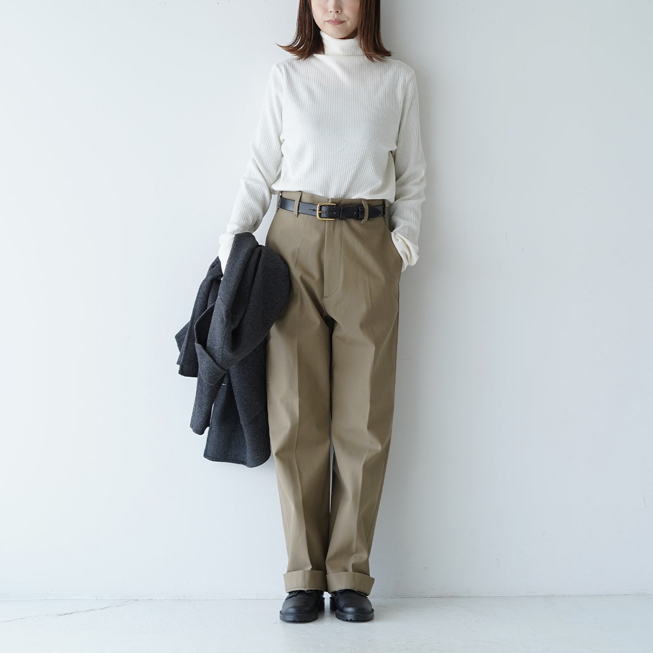 ジャベツクリフ レザーベルト STIRRUP 2.8cm イギリス製