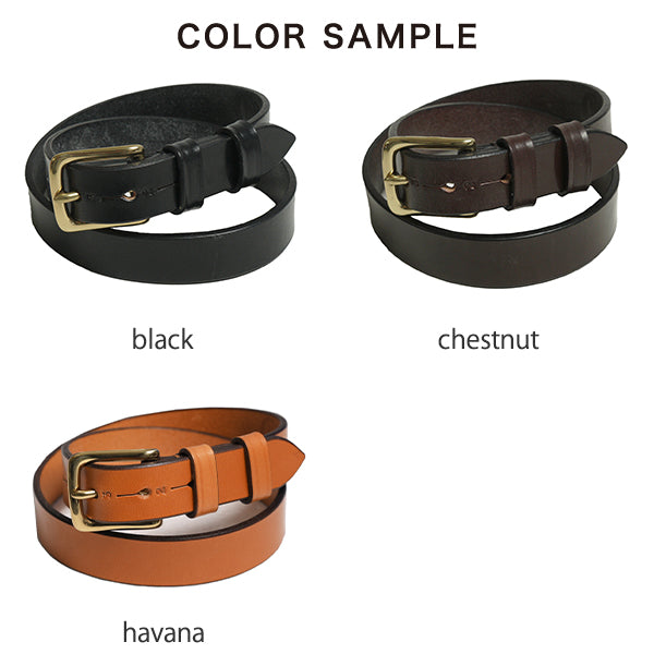 ジャベツクリフ レザーベルト STIRRUP 2.8cm イギリス製