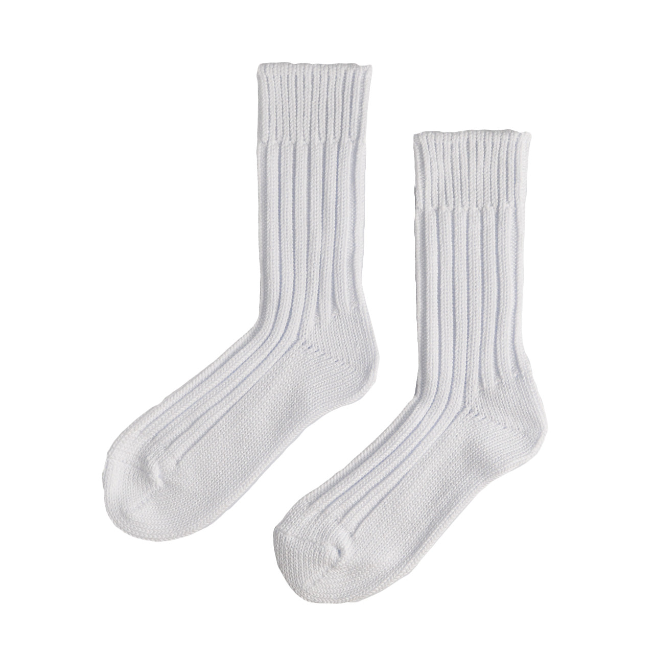 CHUNKY RIBBED CREW SOCKS R1398 【メール便可】