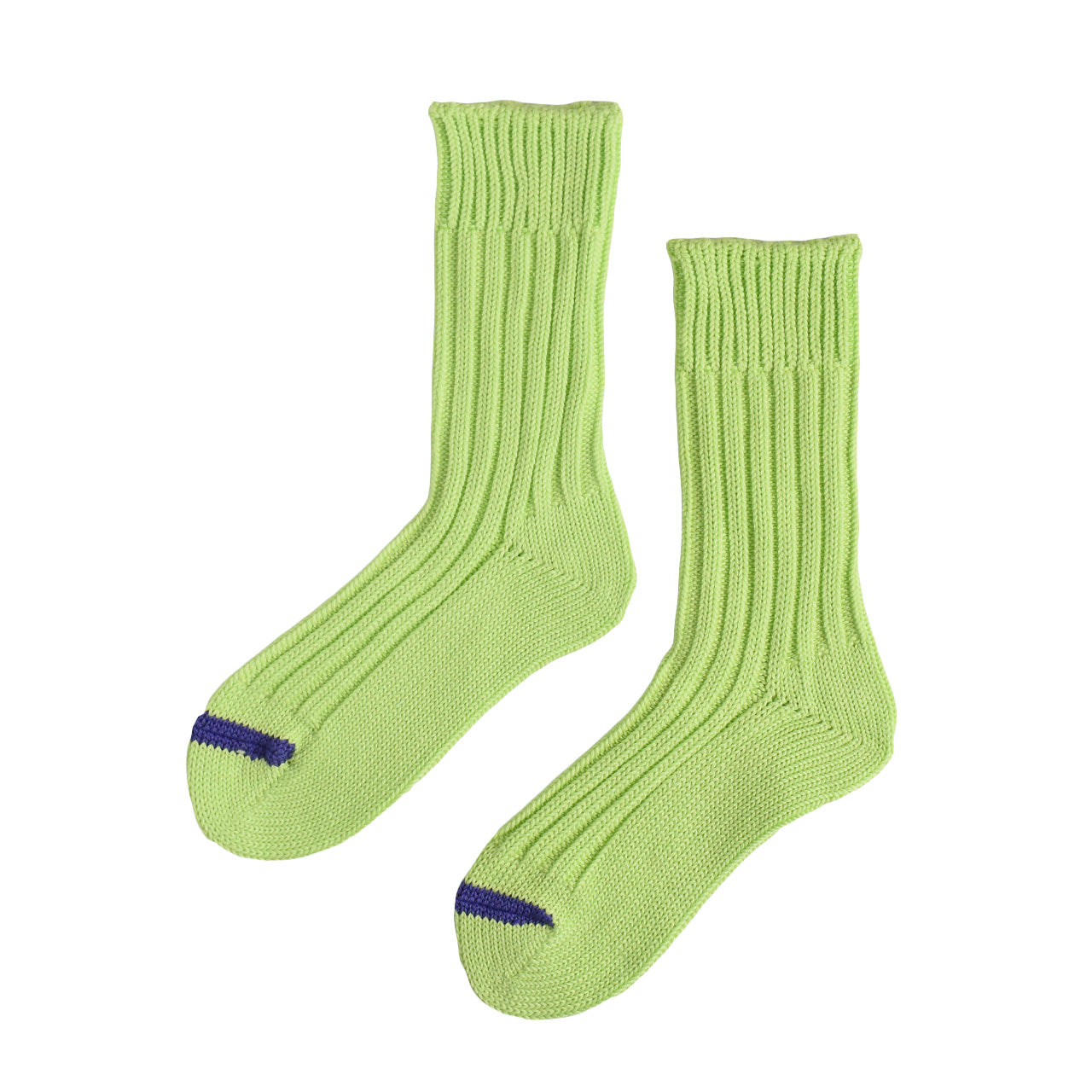 CHUNKY RIBBED CREW SOCKS R1398 【メール便可】
