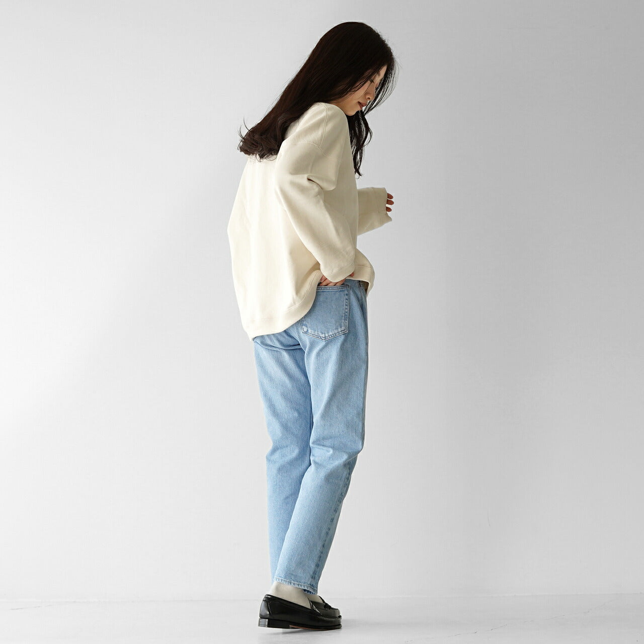 【アウトレット!30%OFF】CIOTA シオタ デニム レディース ストレート ライトブルー PTL-1STB-PILBL【送料無料】正規取扱店