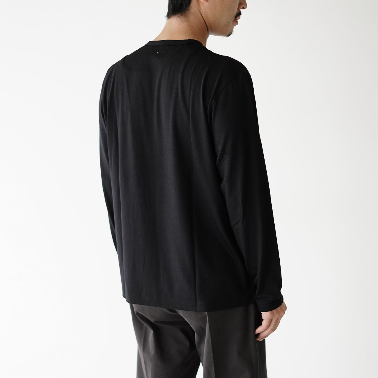 1907 ウール ロング スリーブ Tシャツ wool long sleeve T-shirt ウォッシャブル MK22009【送料無料】