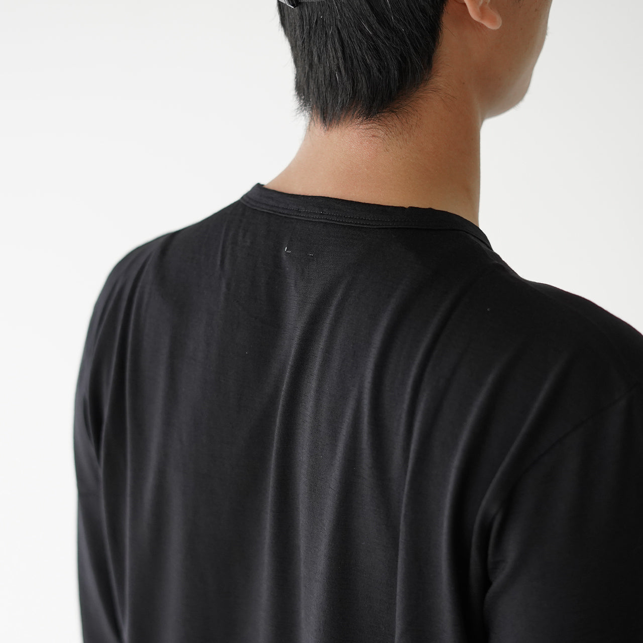 1907 ウール ロング スリーブ Tシャツ wool long sleeve T-shirt ウォッシャブル MK22009【送料無料】