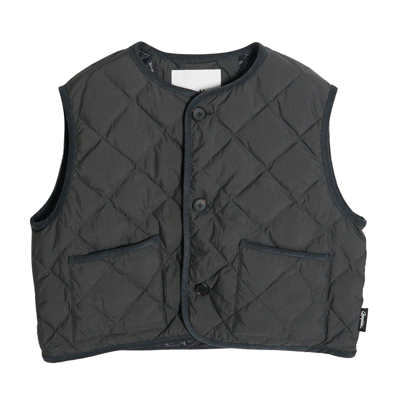 Gymphlex ジムフレックス キルト ダウン ショート ベスト QUILT DOWN SHORT VEST GY-A0433NYM