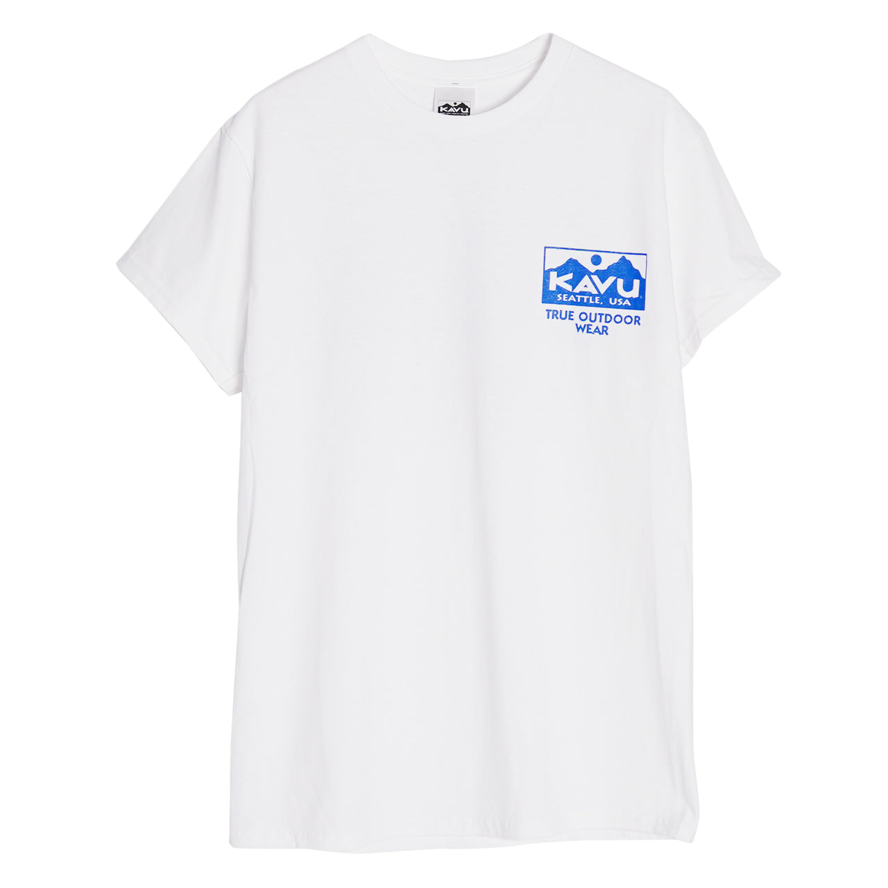 【アウトレット！30%OFF】KAVU カブー プリントTシャツ カットソー トゥルー ロゴ ティー True Logo Tee 19821842 正規取扱店