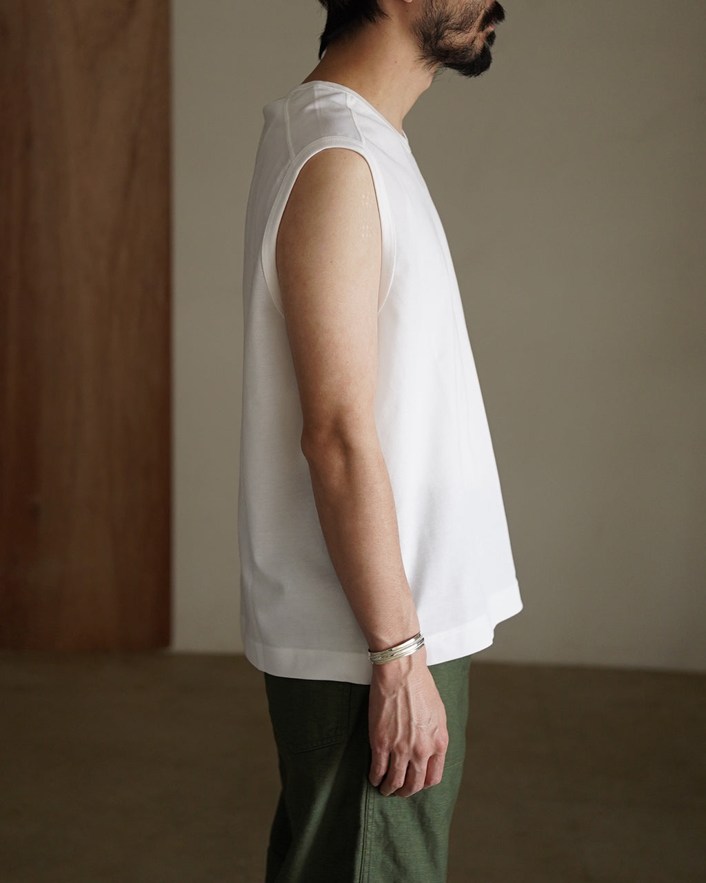 A VONTADE アボンタージ ピケノースリーブ メンズ Pique No Sleeve VTD