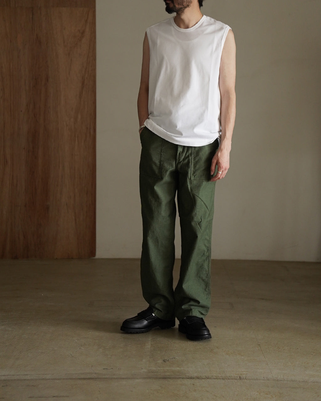 A VONTADE アボンタージ Pique No Sleeve ピケノースリーブ | Crouka(クローカ)