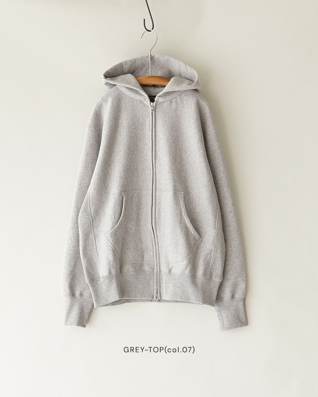 Reverse Zip Hoody VTD-0650-CS
