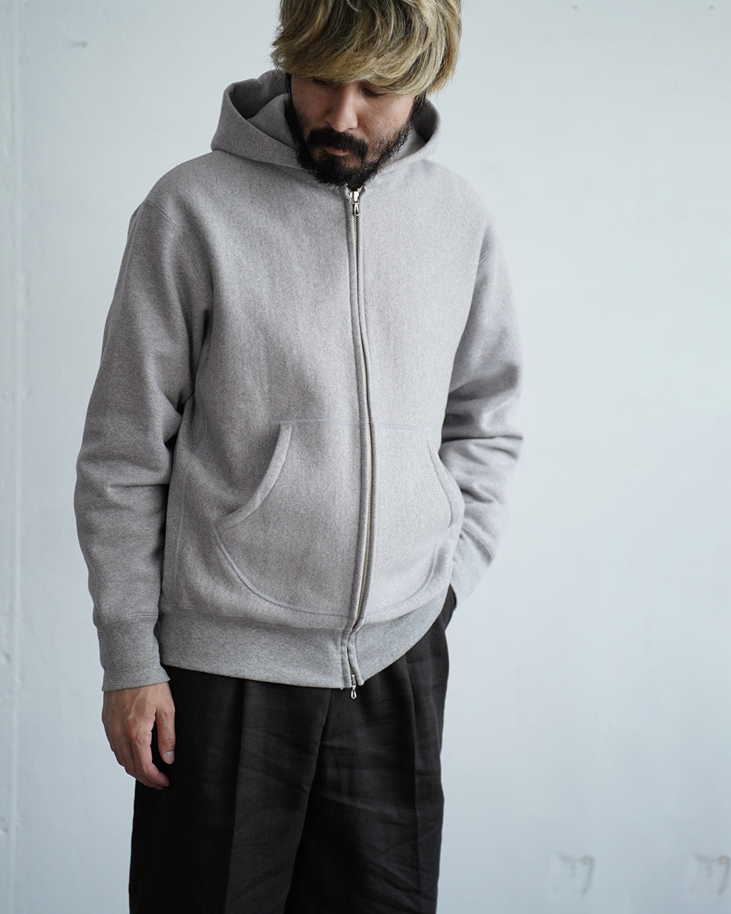 Reverse Zip Hoody VTD-0650-CS
