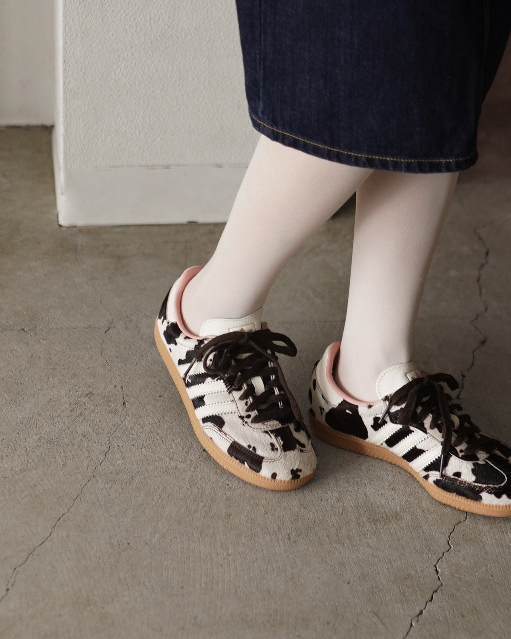 アディダス オリジナルス adidas originals SAMBA OG W COW 牛柄