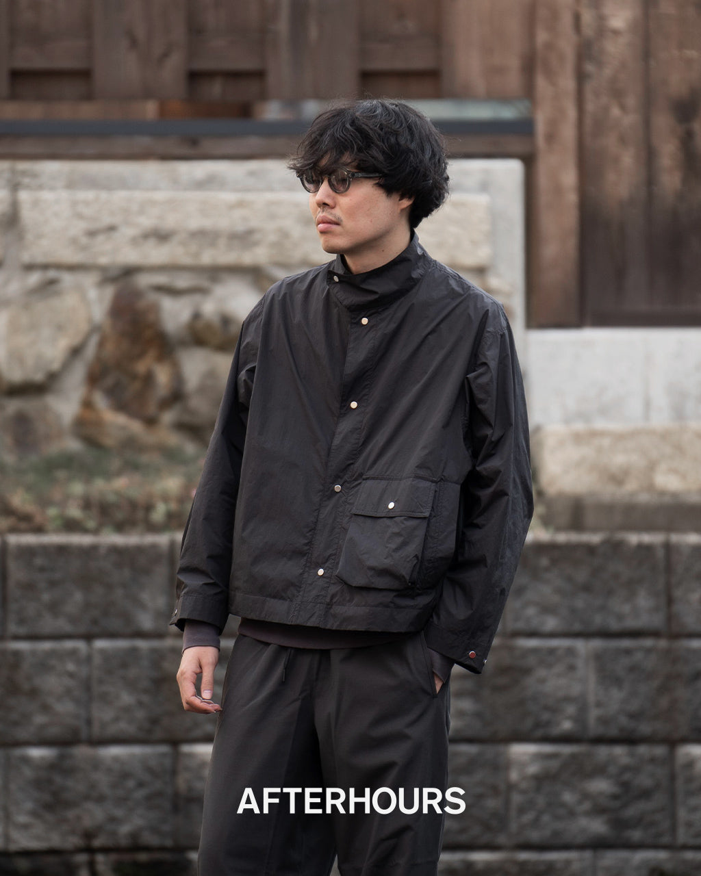 AFTERHOURS アフターアワーズ デザートストーム ブルゾン DESERT STORM BLOUSON A003-E1BL【送料無料】