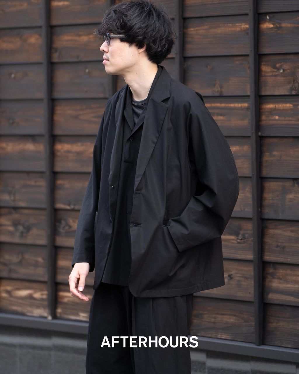 AFTERHOURS アフターアワーズ オーバーサイズ ジャケット OVERSIZED JACKET A005-E1JK 4499【送料無料】